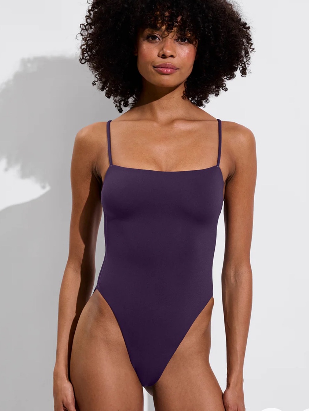 Left on Friday Retreat One-piece Swimsuit - Legend Purple size small tall - Picture 2 of 5